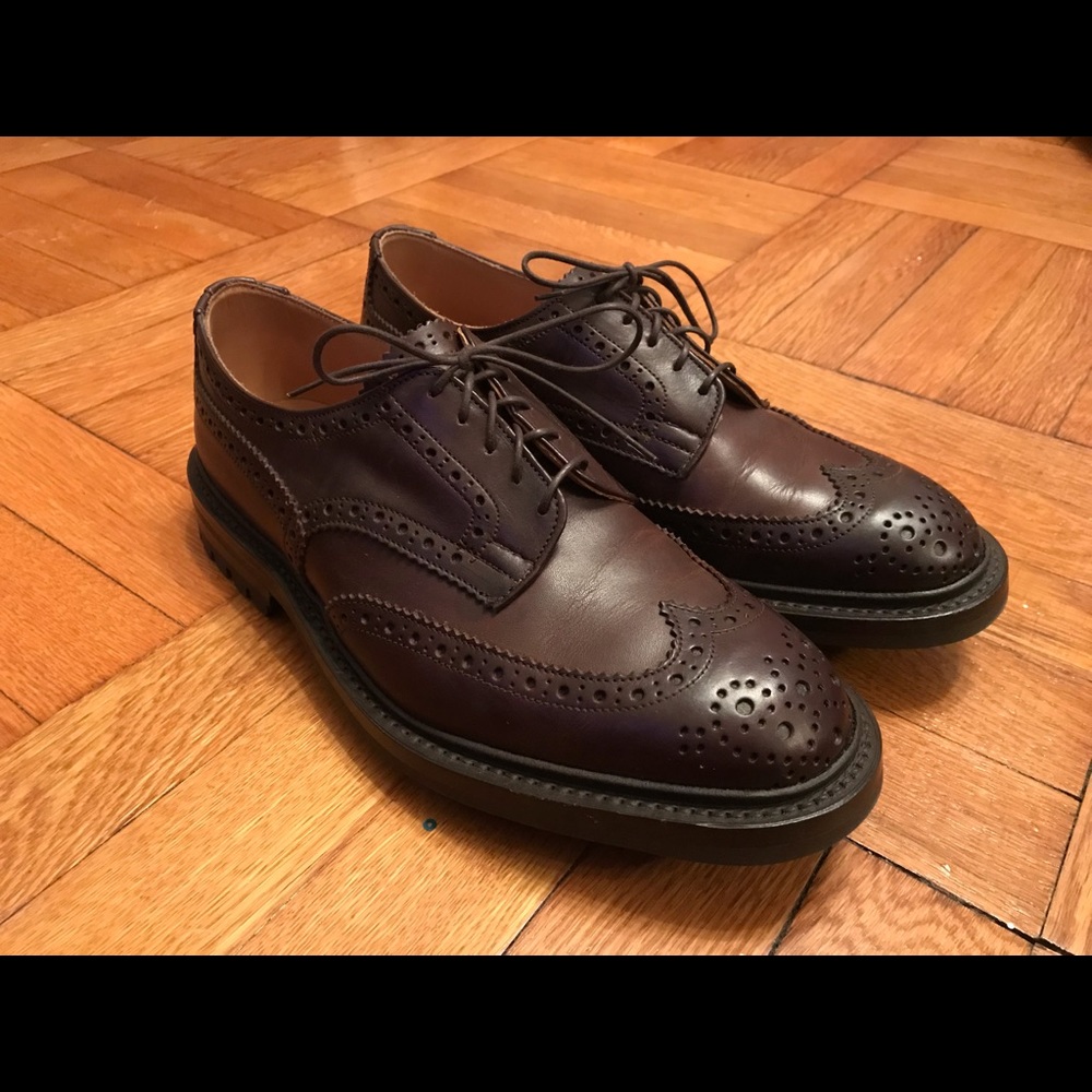 Tricker’s UK11 Durham Wingtip New (Commando Sole) - Picture 2 of 8